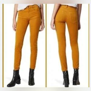 Nwt Blank Nyc Bond Corduroy Jeans Marigold size 24